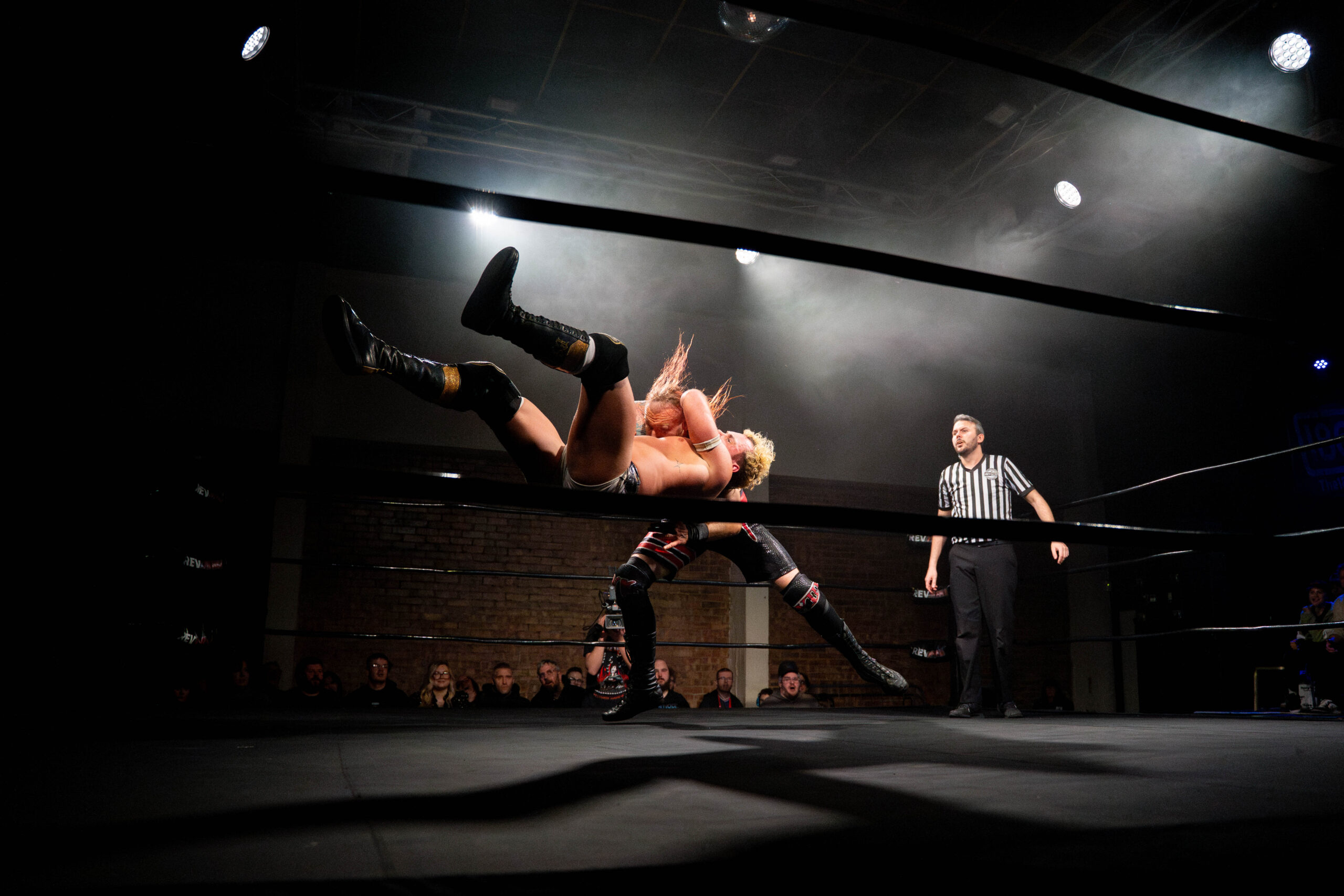The Best Wrestling Photographer in Hampshire Capturing the Ring - Cutter